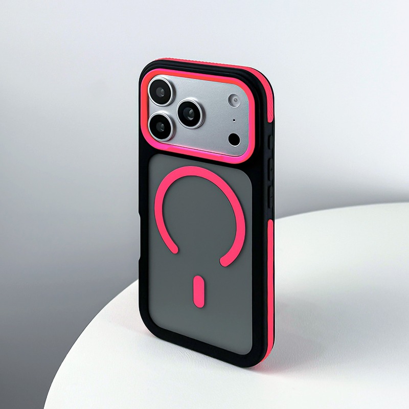 Metal Photo Panel - Luxe, tweekleurige, doorschijnende magnetische telefoonhoes voor